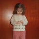 Konges Sløjd Cardigan enfant Belou Knit Cardigan Cream and Tulips